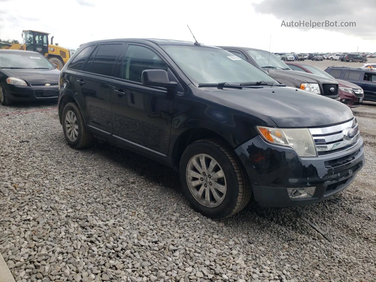 2010 Ford Edge Sel Black vin: 2FMDK3JC7ABB16510