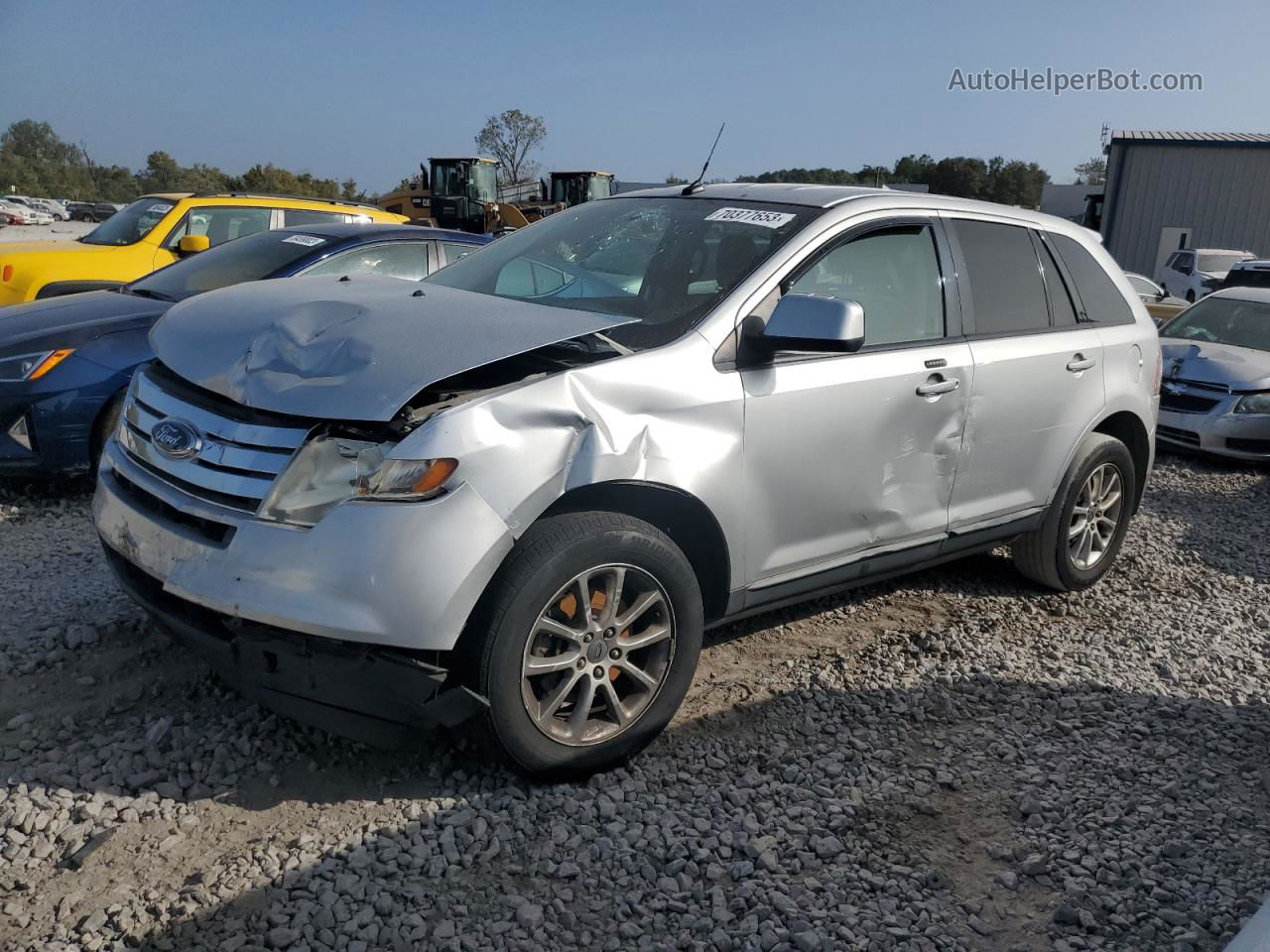 2010 Ford Edge Sel Silver vin: 2FMDK3JC7ABB24056