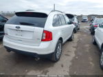 2014 Ford Edge Sel White vin: 2FMDK3JC7EBA41362