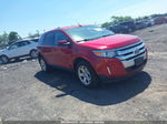 2014 Ford Edge Sel Red vin: 2FMDK3JC7EBA71008