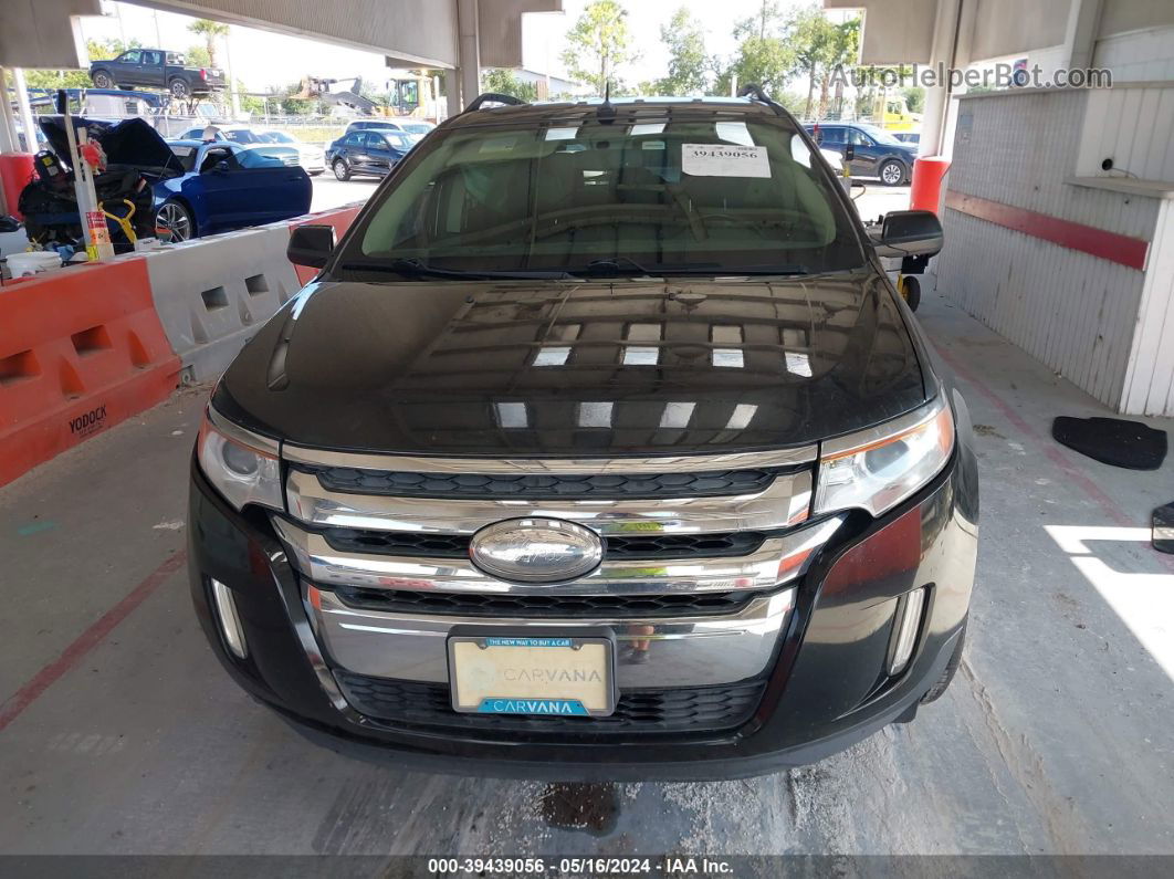 2014 Ford Edge Sel Black vin: 2FMDK3JC7EBA75396