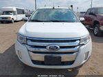 2014 Ford Edge Sel White vin: 2FMDK3JC7EBA82672