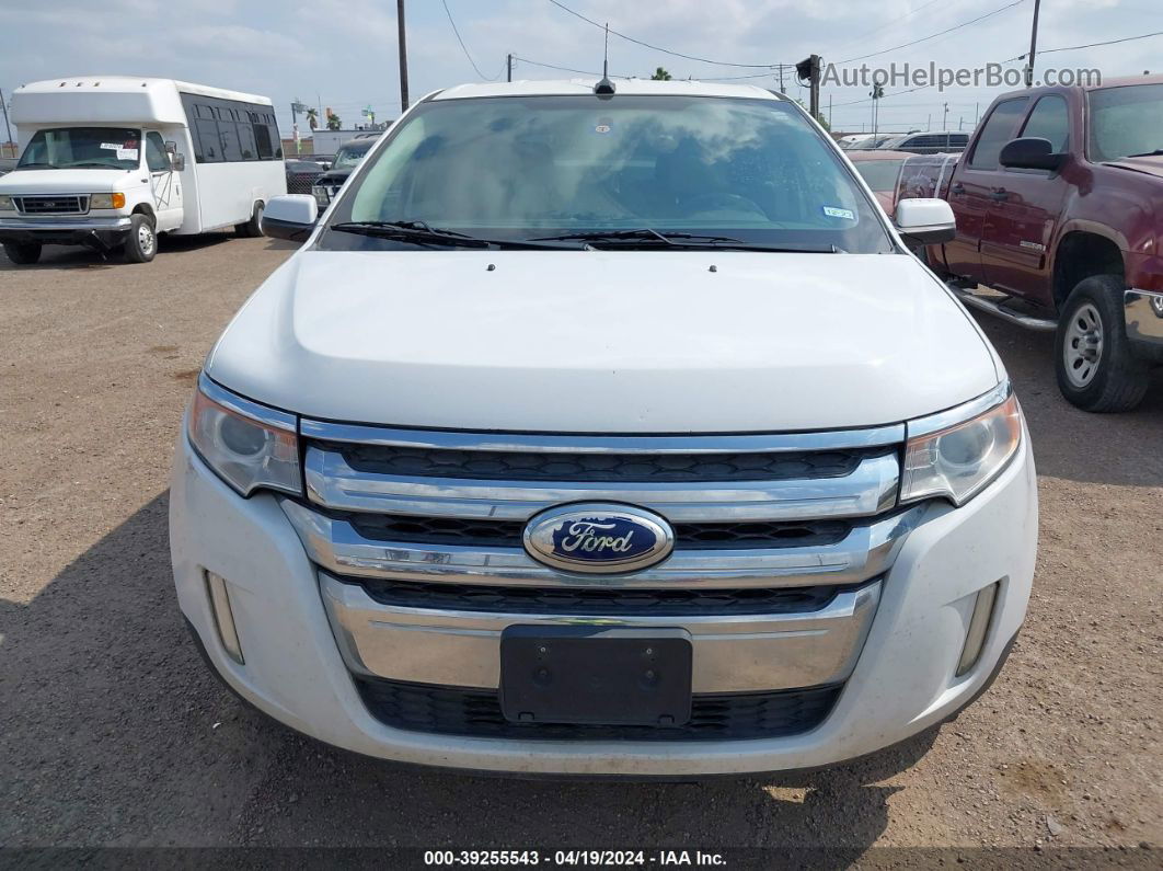 2014 Ford Edge Sel Белый vin: 2FMDK3JC7EBA82672