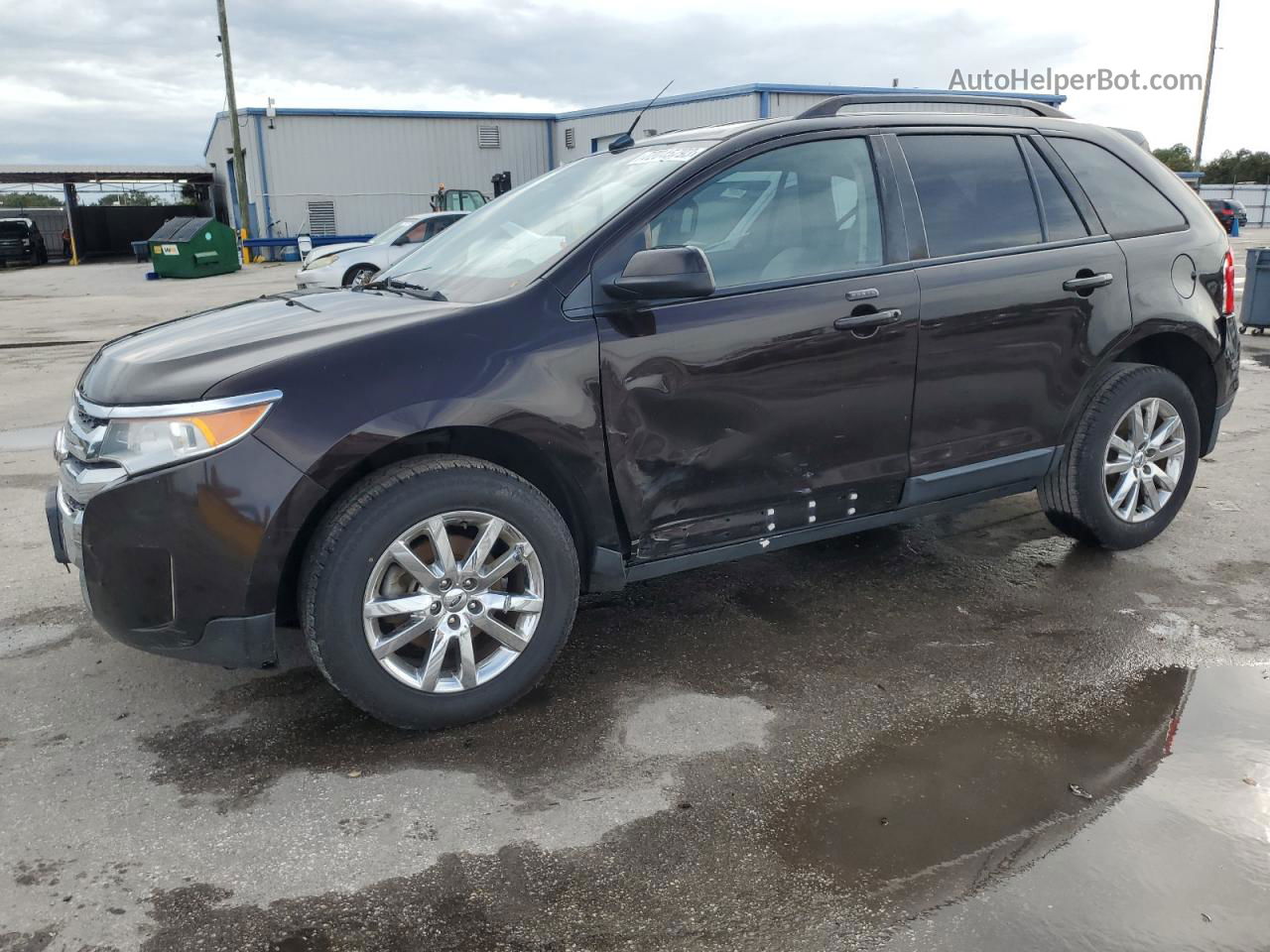 2014 Ford Edge Sel Black vin: 2FMDK3JC7EBB59895