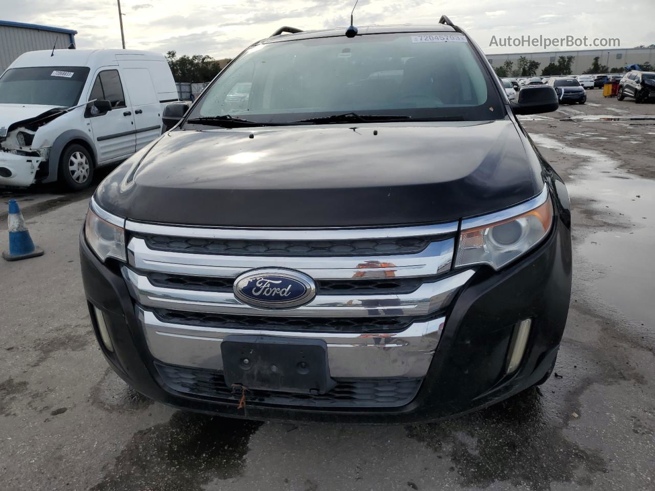 2014 Ford Edge Sel Black vin: 2FMDK3JC7EBB59895