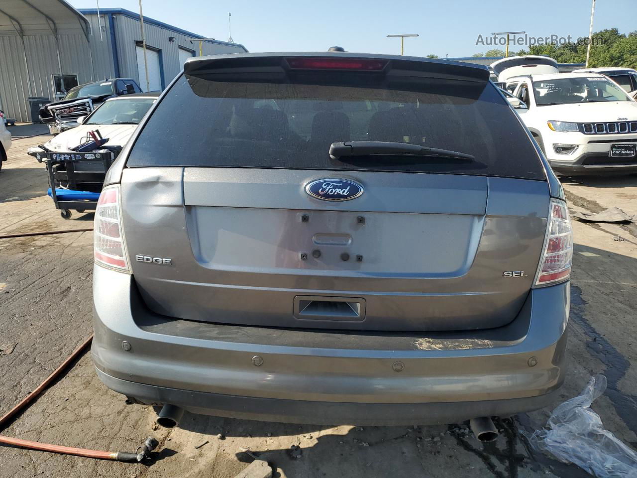 2010 Ford Edge Sel Gray vin: 2FMDK3JC8ABA07084