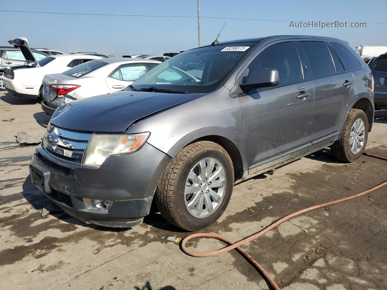 2010 Ford Edge Sel Gray vin: 2FMDK3JC8ABA07084