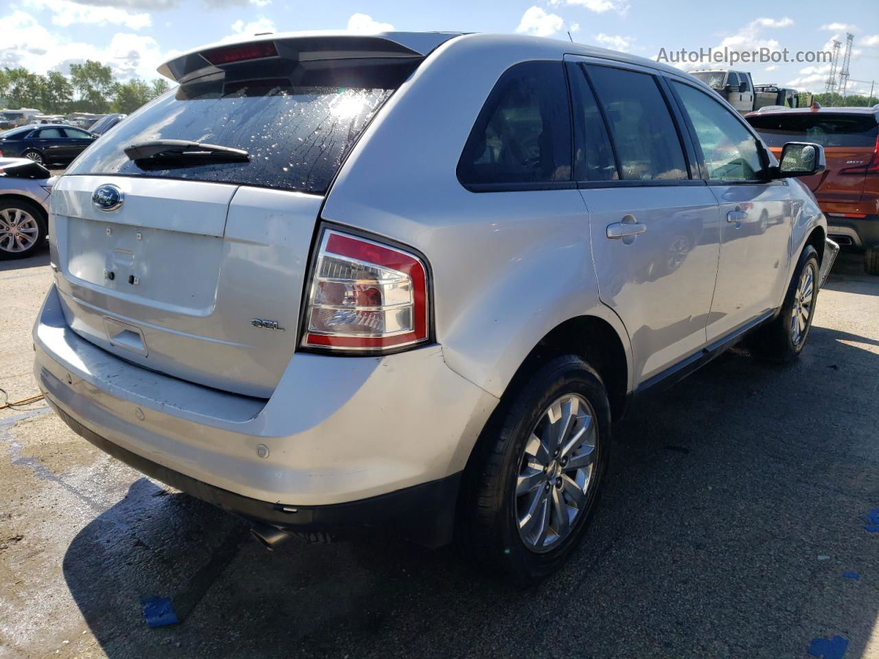 2010 Ford Edge Sel Серебряный vin: 2FMDK3JC8ABA70248