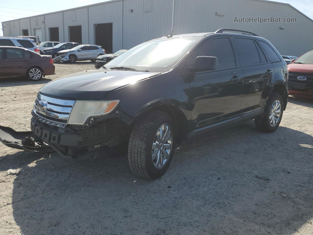 2010 Ford Edge Sel Blue vin: 2FMDK3JC8ABB62640