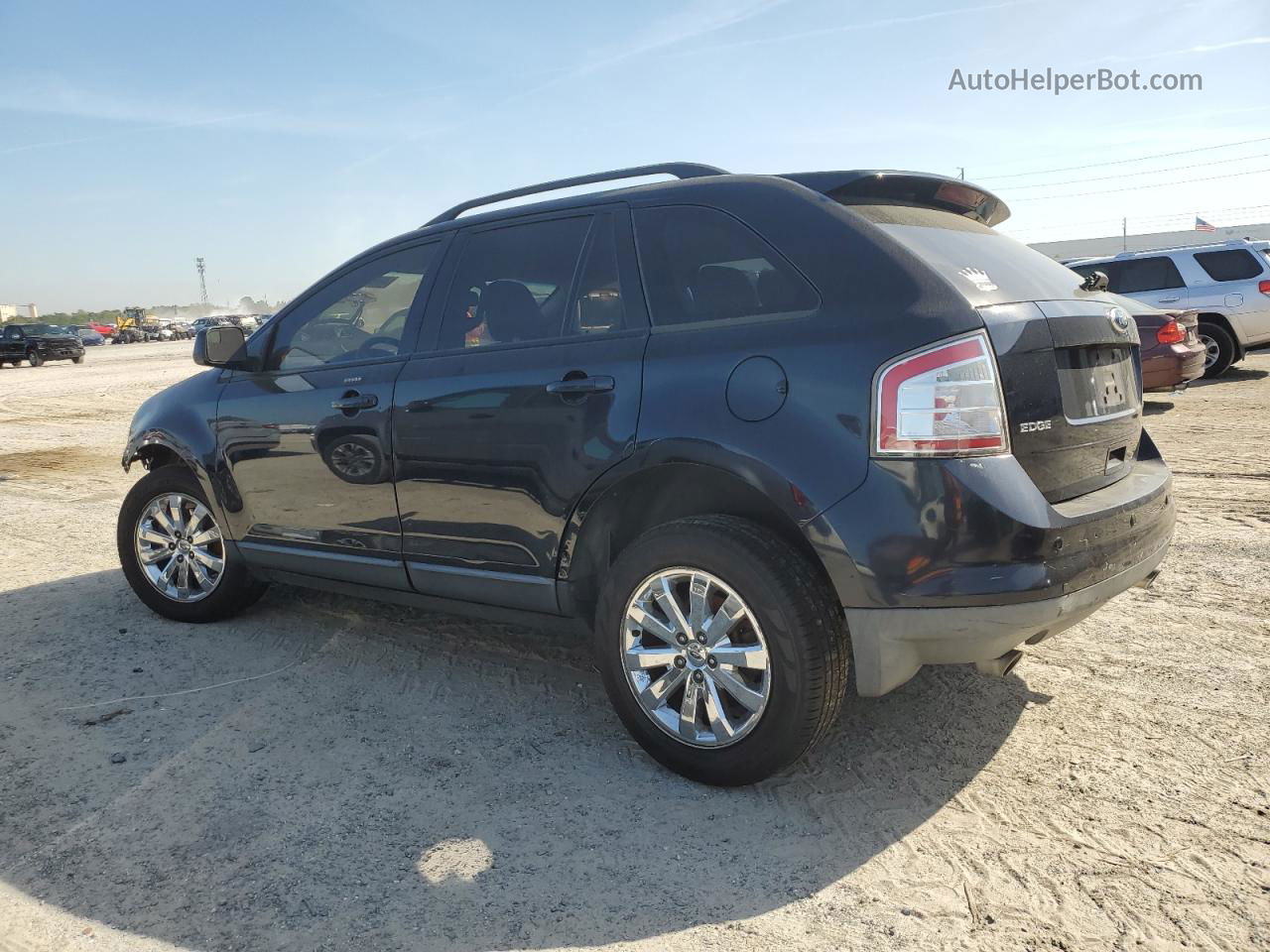 2010 Ford Edge Sel Blue vin: 2FMDK3JC8ABB62640