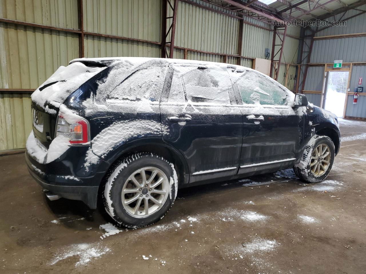 2010 Ford Edge Sel Blue vin: 2FMDK3JC8ABB69961