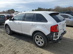 2014 Ford Edge Sel White vin: 2FMDK3JC8EBA02361