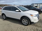 2014 Ford Edge Sel White vin: 2FMDK3JC8EBA02361