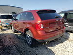 2014 Ford Edge Sel Red vin: 2FMDK3JC8EBA49583