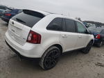 2014 Ford Edge Sel White vin: 2FMDK3JC8EBA69476