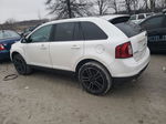 2014 Ford Edge Sel White vin: 2FMDK3JC8EBA69476