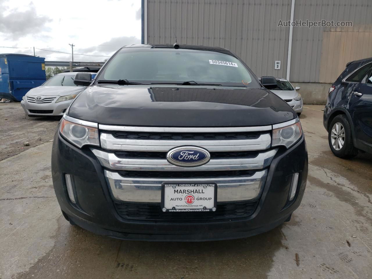 2014 Ford Edge Sel Черный vin: 2FMDK3JC8EBB17588