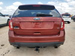 2014 Ford Edge Sel Orange vin: 2FMDK3JC8EBB67004