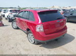 2010 Ford Edge Sel Red vin: 2FMDK3JC9ABA13489