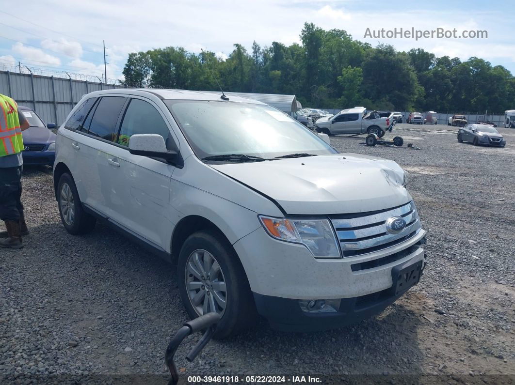 2010 Ford Edge Sel White vin: 2FMDK3JC9ABB07422