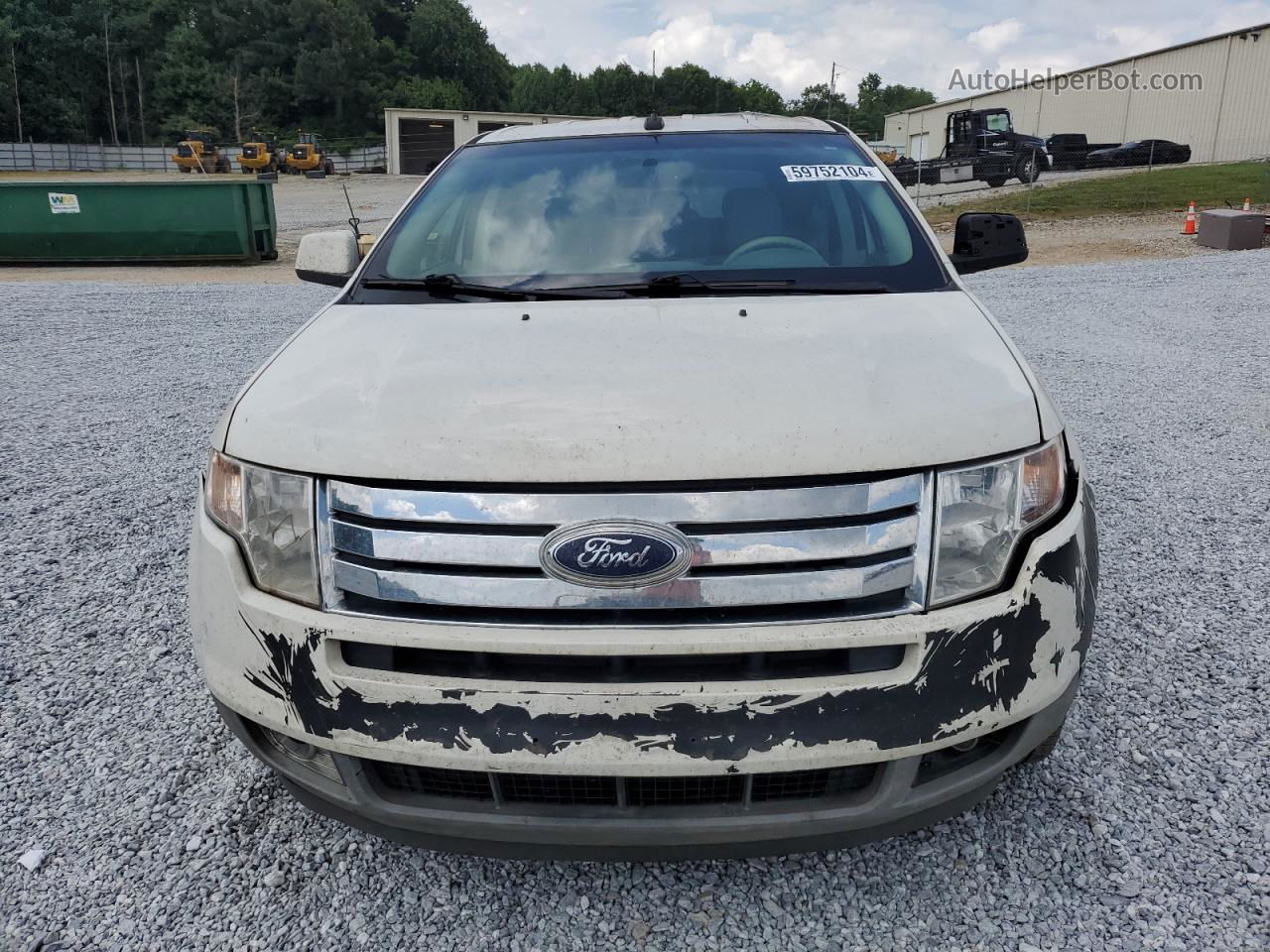 2010 Ford Edge Sel Cream vin: 2FMDK3JC9ABB37892