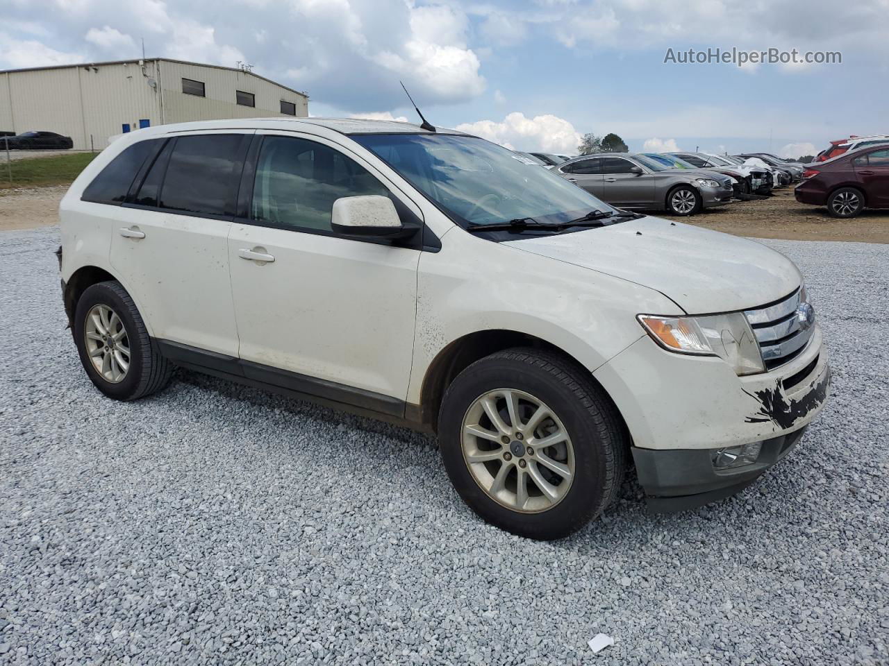 2010 Ford Edge Sel Cream vin: 2FMDK3JC9ABB37892