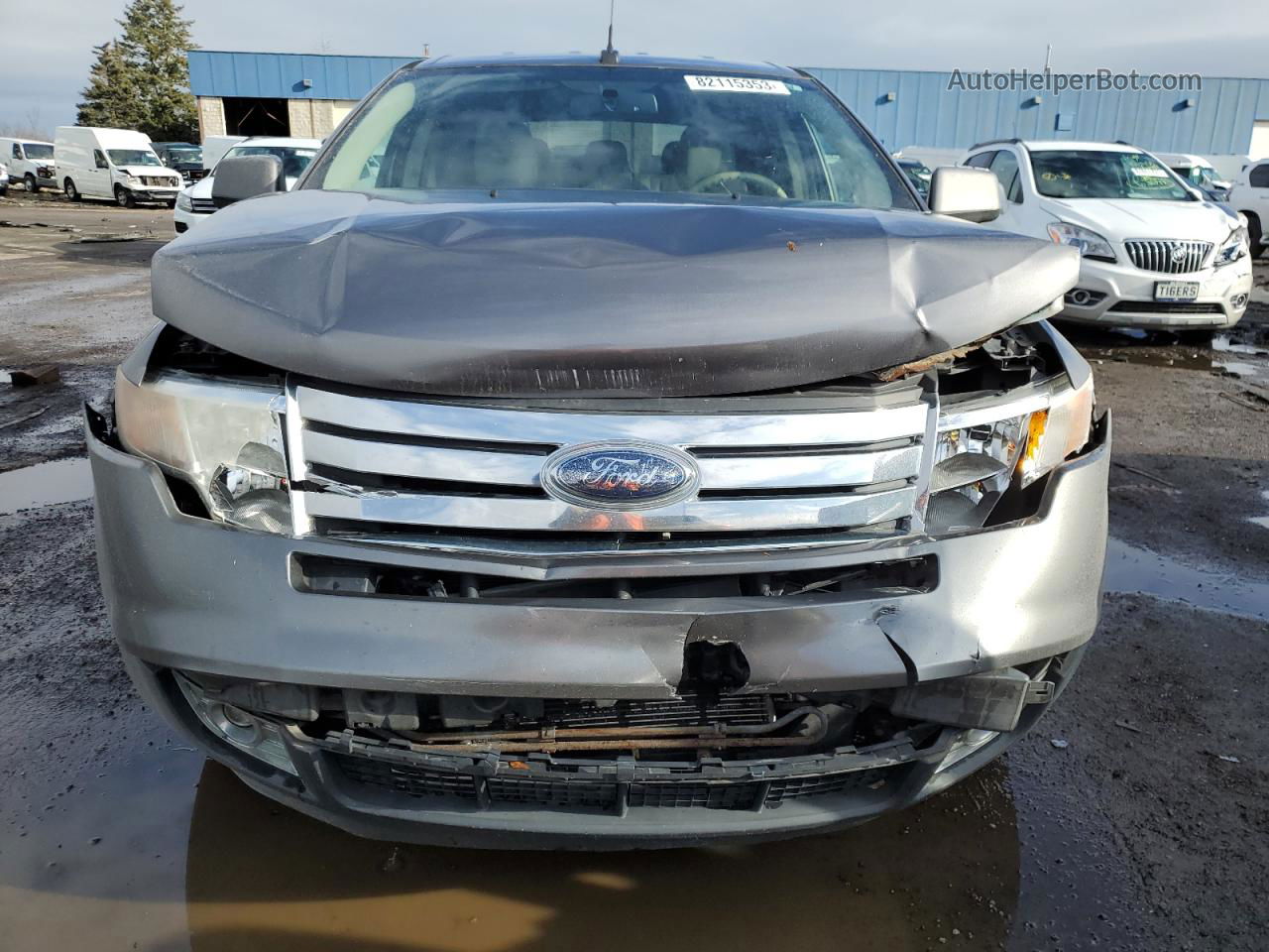 2010 Ford Edge Sel Gray vin: 2FMDK3JC9ABB51887