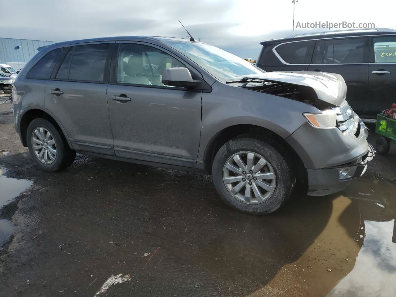 2010 Ford Edge Sel Gray vin: 2FMDK3JC9ABB51887