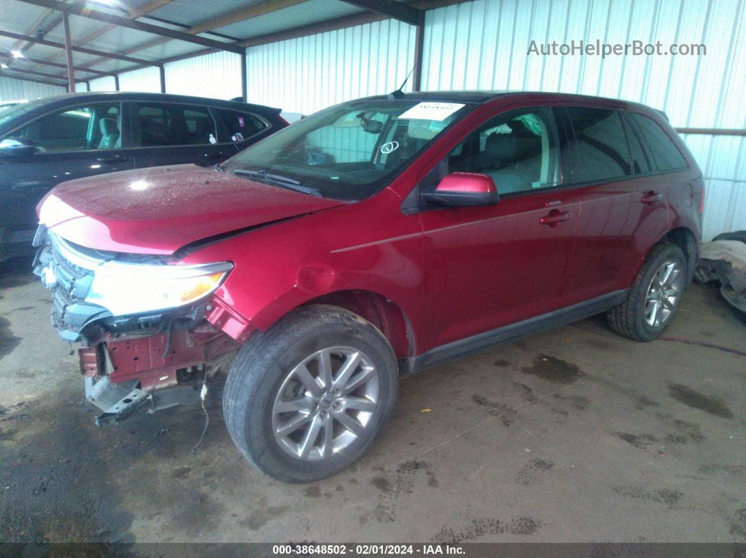 2014 Ford Edge Sel Красный vin: 2FMDK3JC9EBA62407