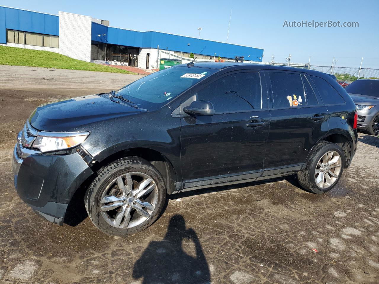 2014 Ford Edge Sel Black vin: 2FMDK3JC9EBA76369