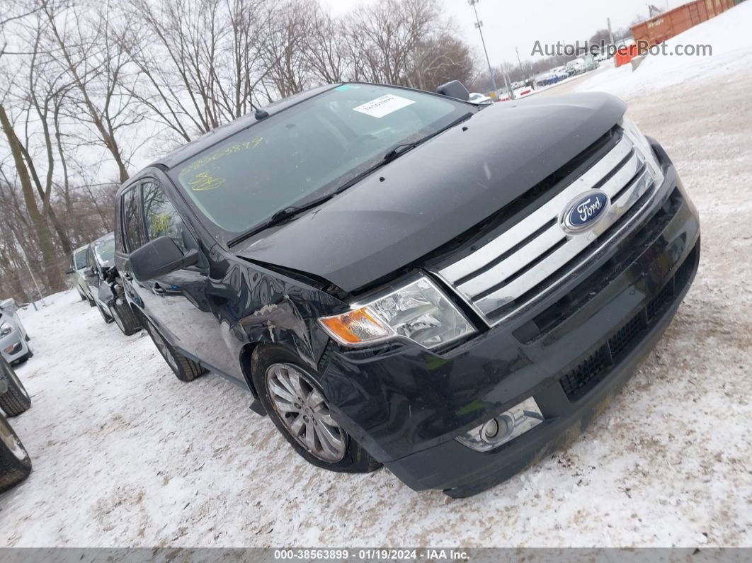 2010 Ford Edge Sel Черный vin: 2FMDK3JCXABA27921