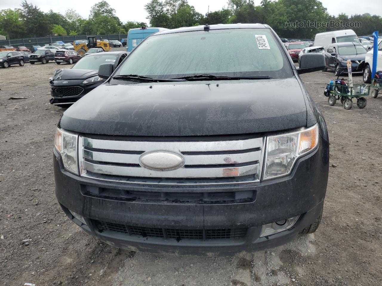 2010 Ford Edge Sel Черный vin: 2FMDK3JCXABA37929