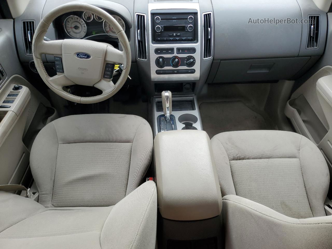 2010 Ford Edge Sel Красный vin: 2FMDK3JCXABA40930