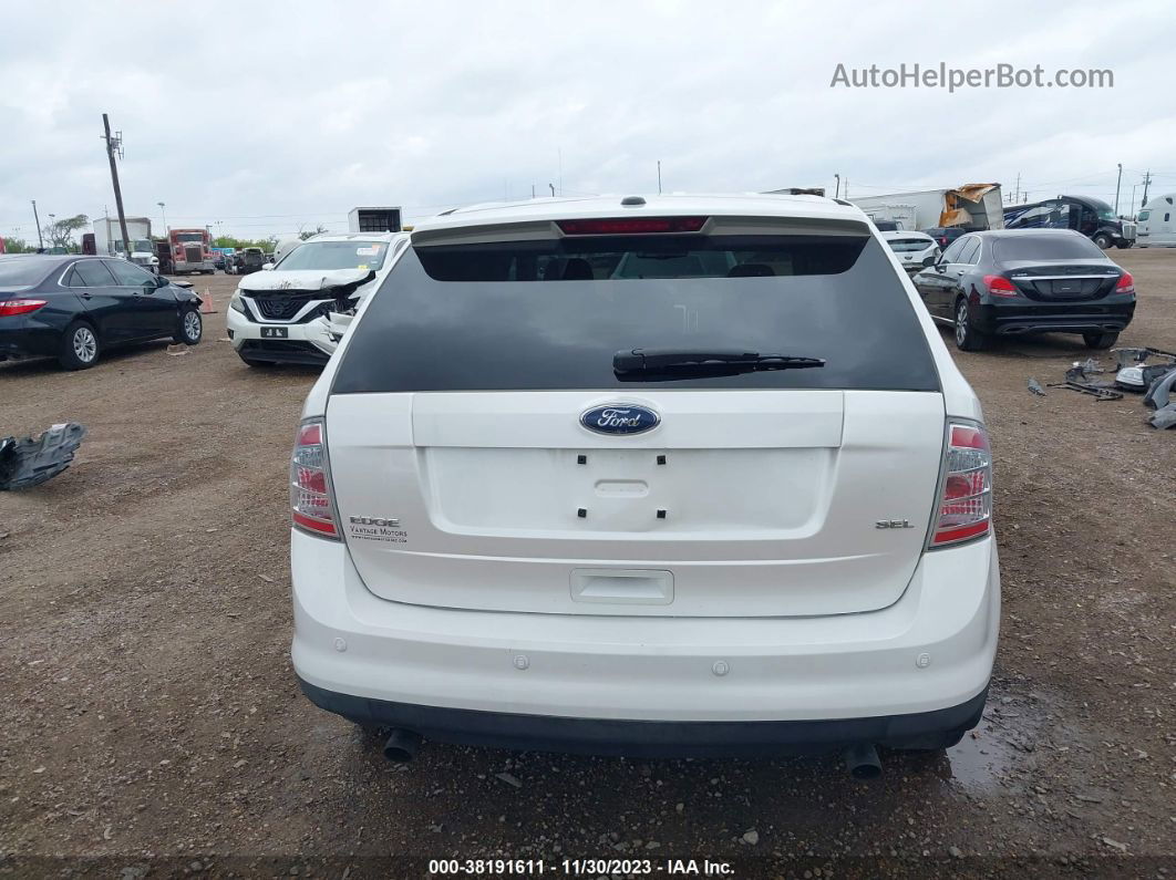 2010 Ford Edge Sel Белый vin: 2FMDK3JCXABA87732