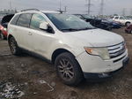 2010 Ford Edge Sel White vin: 2FMDK3JCXABB12273