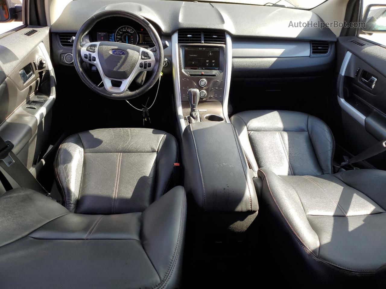 2014 Ford Edge Sel Серый vin: 2FMDK3JCXEBA65266