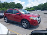 2014 Ford Edge Limited Red vin: 2FMDK3K92EBB38634