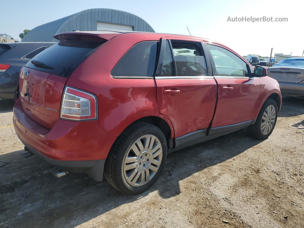 2010 Ford Edge Limited Red vin: 2FMDK3KC0ABA02850