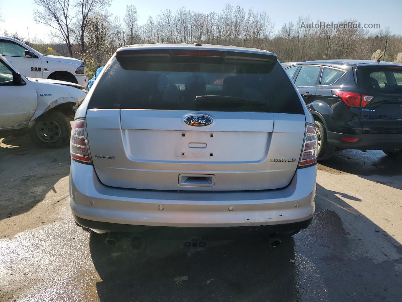 2010 Ford Edge Limited Silver vin: 2FMDK3KC0ABA77838