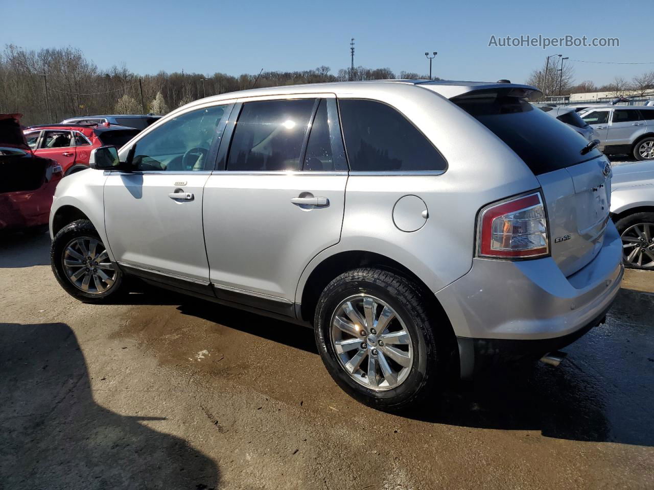 2010 Ford Edge Limited Silver vin: 2FMDK3KC0ABA77838