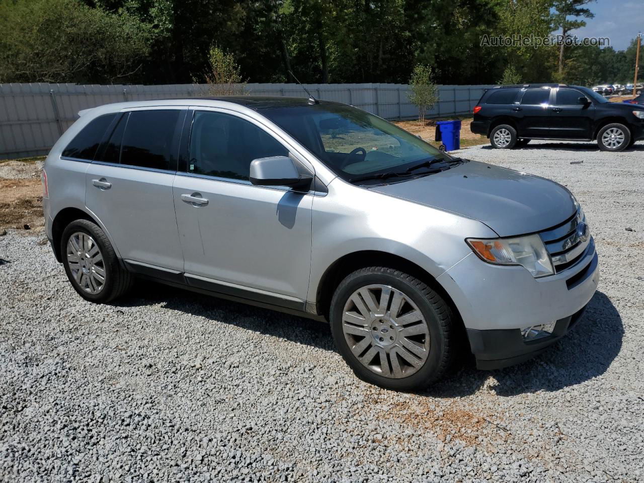 2010 Ford Edge Limited Silver vin: 2FMDK3KC0ABB54014