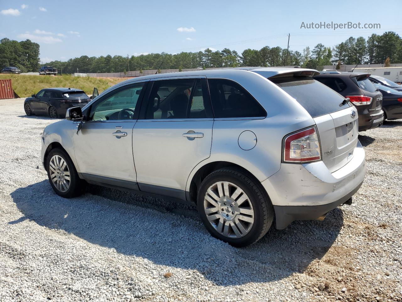 2010 Ford Edge Limited Silver vin: 2FMDK3KC0ABB54014