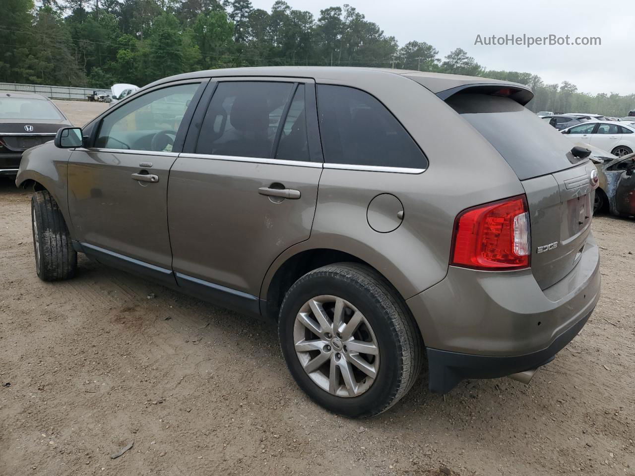 2014 Ford Edge Limited Gray vin: 2FMDK3KC0EBA34624