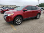 2014 Ford Edge Limited Maroon vin: 2FMDK3KC0EBB06714