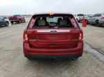 2014 Ford Edge Limited Maroon vin: 2FMDK3KC0EBB06714