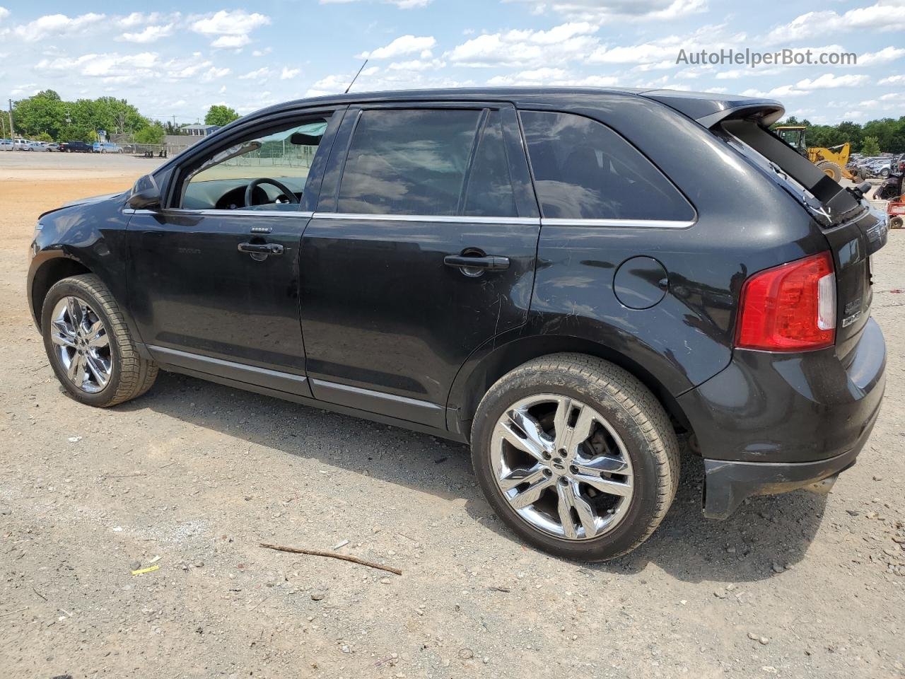 2014 Ford Edge Limited Black vin: 2FMDK3KC0EBB24078