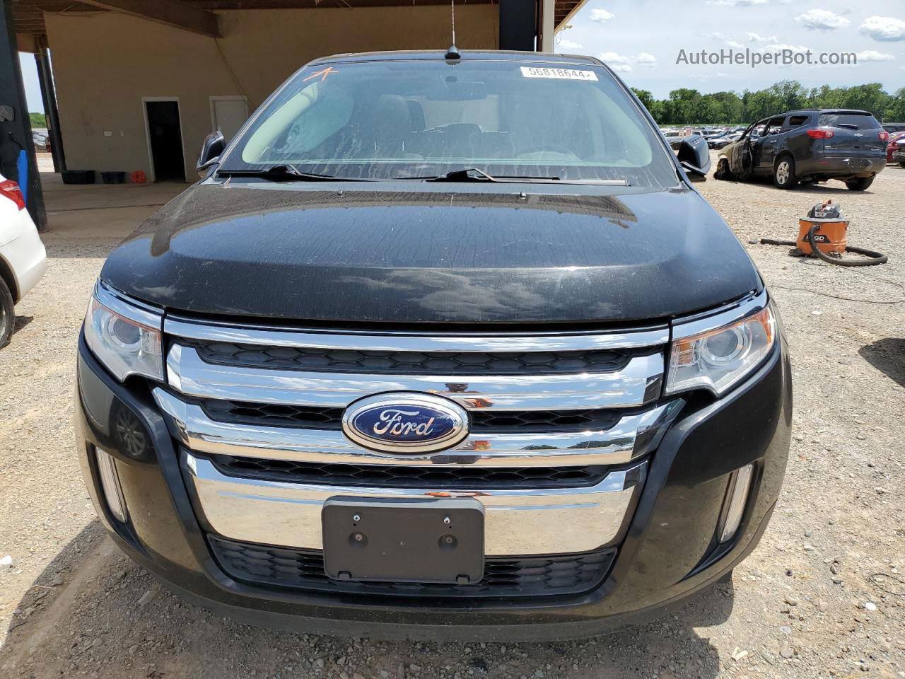 2014 Ford Edge Limited Black vin: 2FMDK3KC0EBB24078