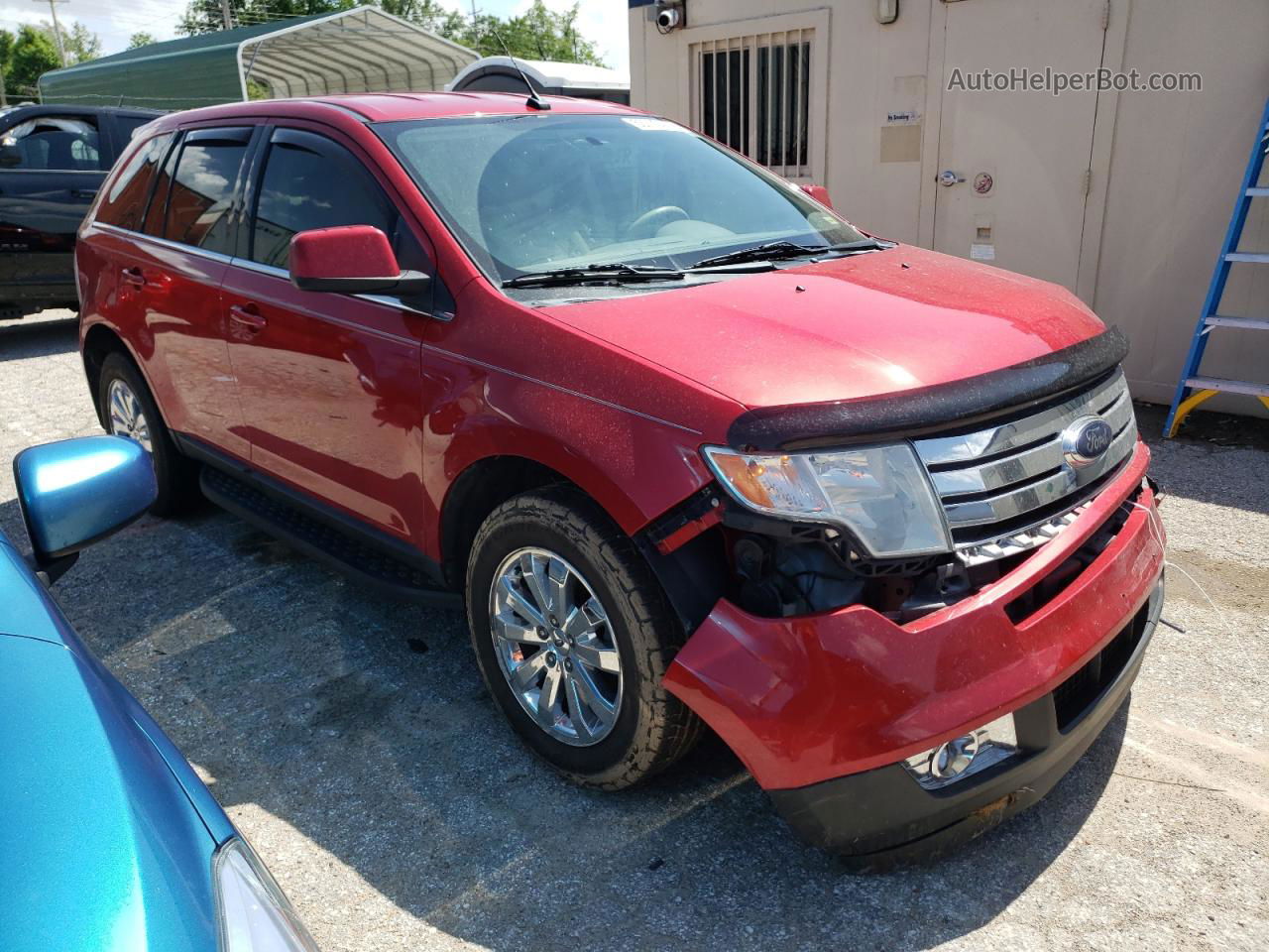 2010 Ford Edge Limited Red vin: 2FMDK3KC1ABA32911