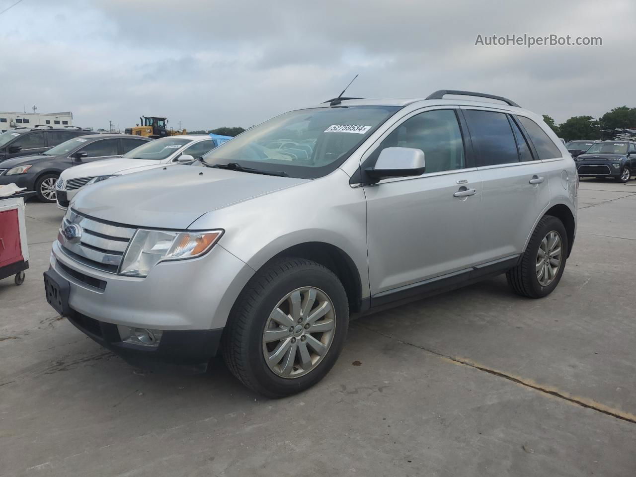 2010 Ford Edge Limited Silver vin: 2FMDK3KC1ABA64094