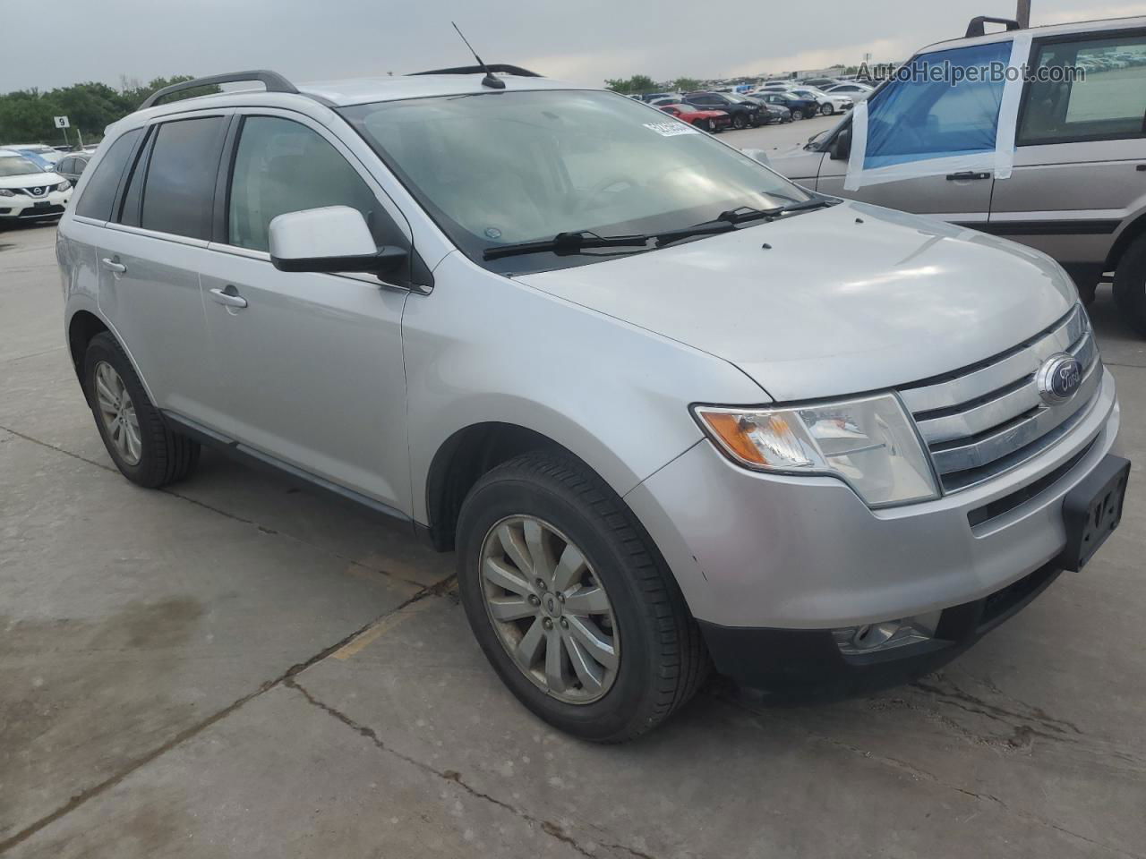 2010 Ford Edge Limited Silver vin: 2FMDK3KC1ABA64094